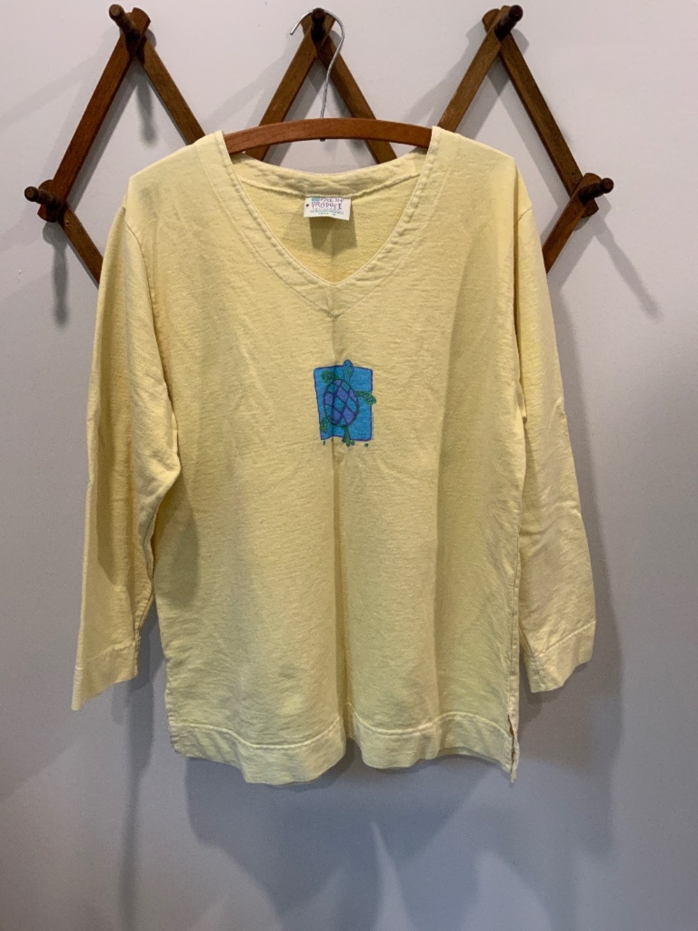 Fresh Produce Tunic Top with Turtle